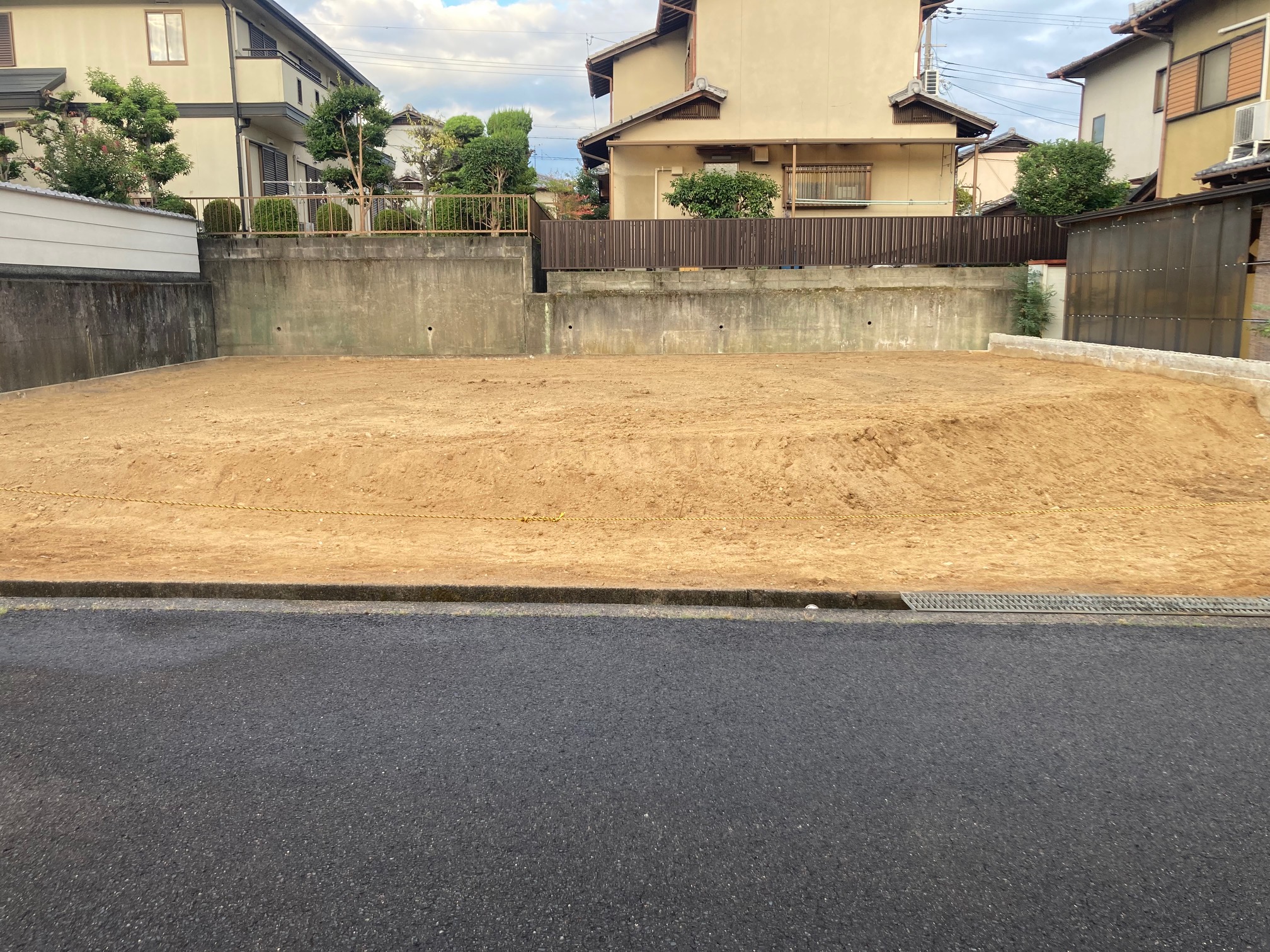 橿原市某所木造2階建住居の解体状況